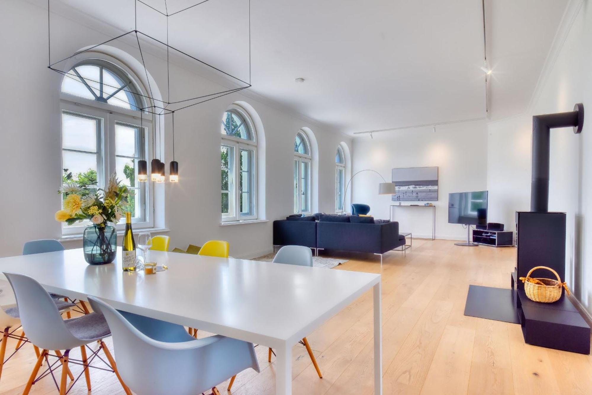 Ferienwohnung Fuerst Malte Loft I Design & Pool Putbus Zewnętrze zdjęcie