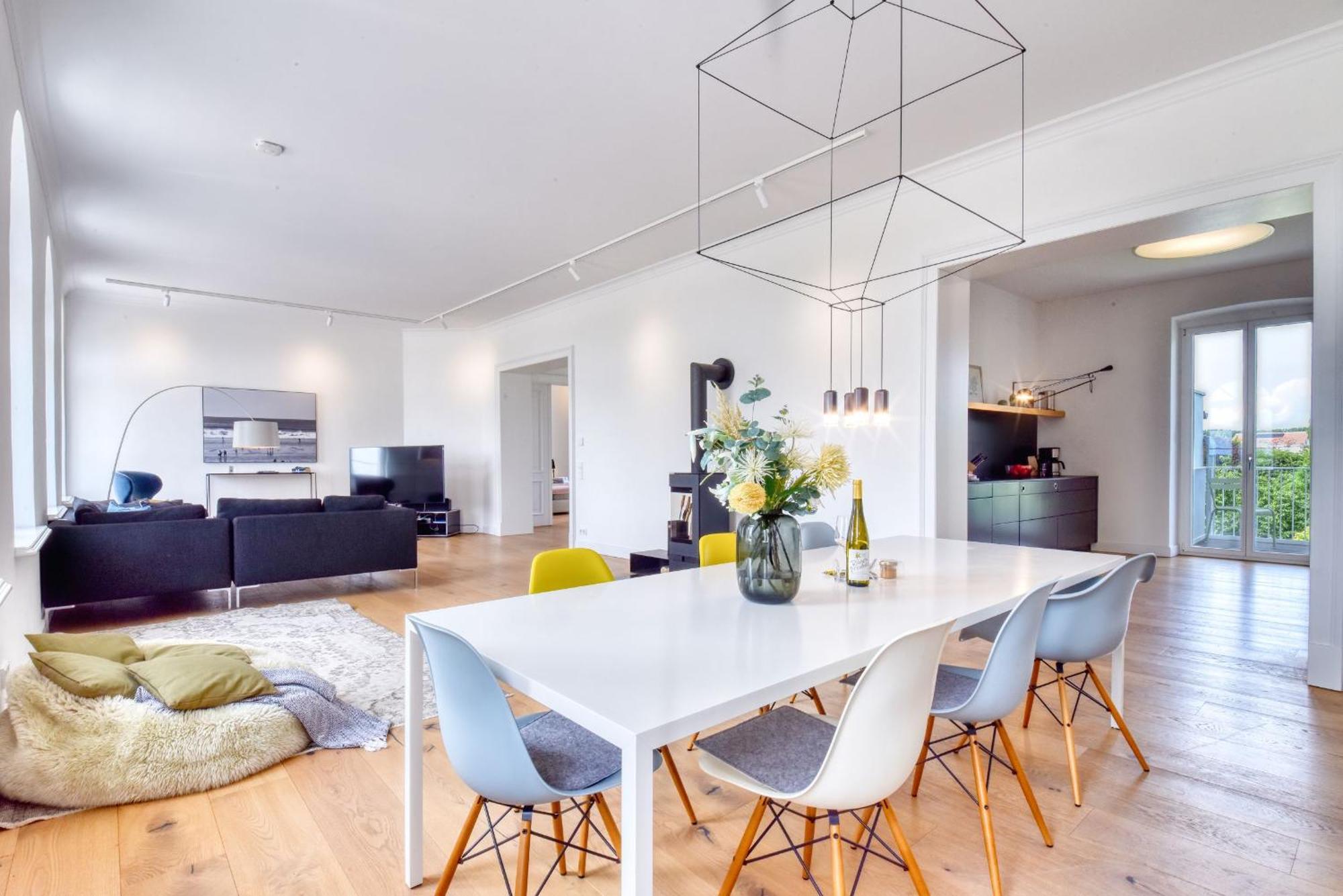 Ferienwohnung Fuerst Malte Loft I Design & Pool Putbus Zewnętrze zdjęcie